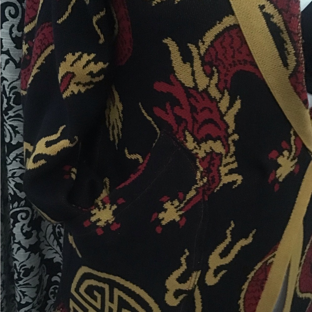 2025 Year of the Snake Throw/ Blanket Yellow/Red